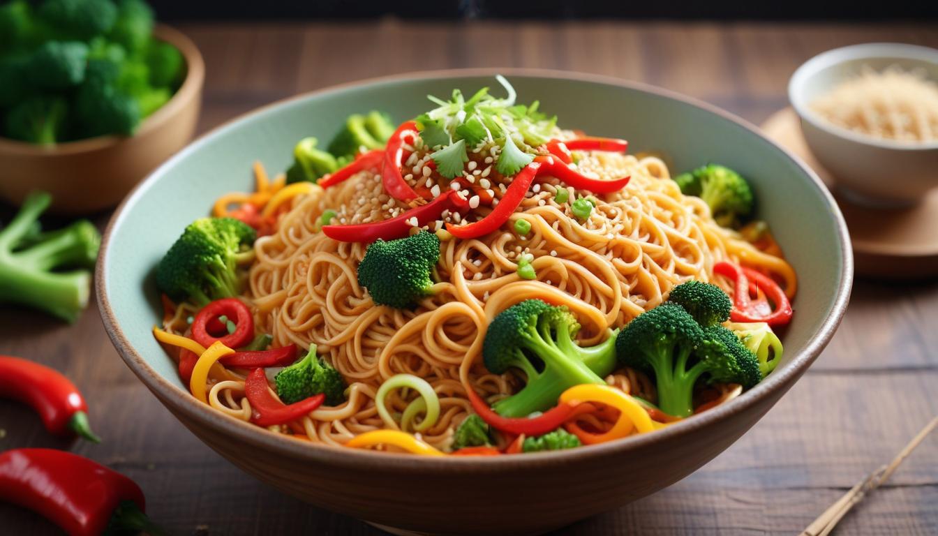 Acılı Uzakdoğu Noodle Tarifi